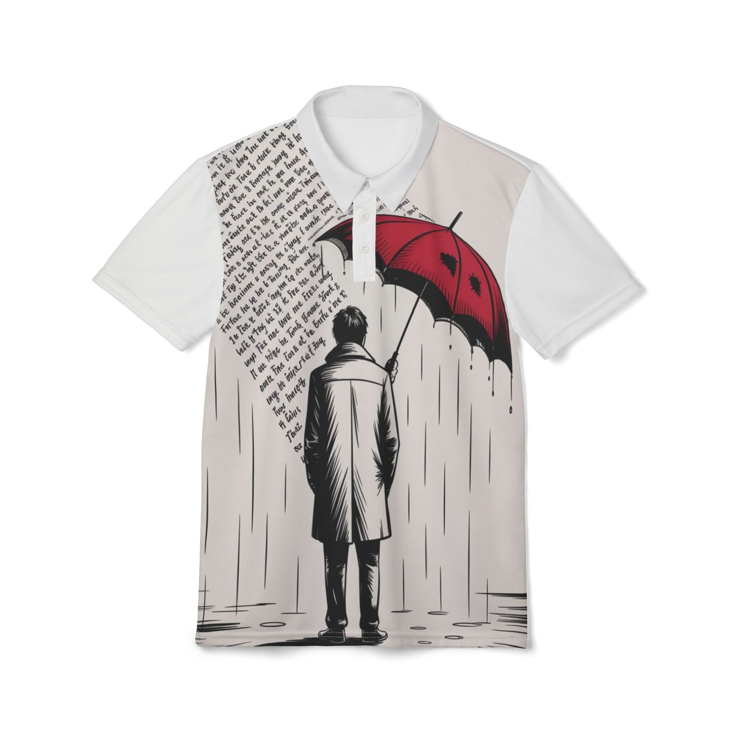 Rain Umbrella Polo Shirt
