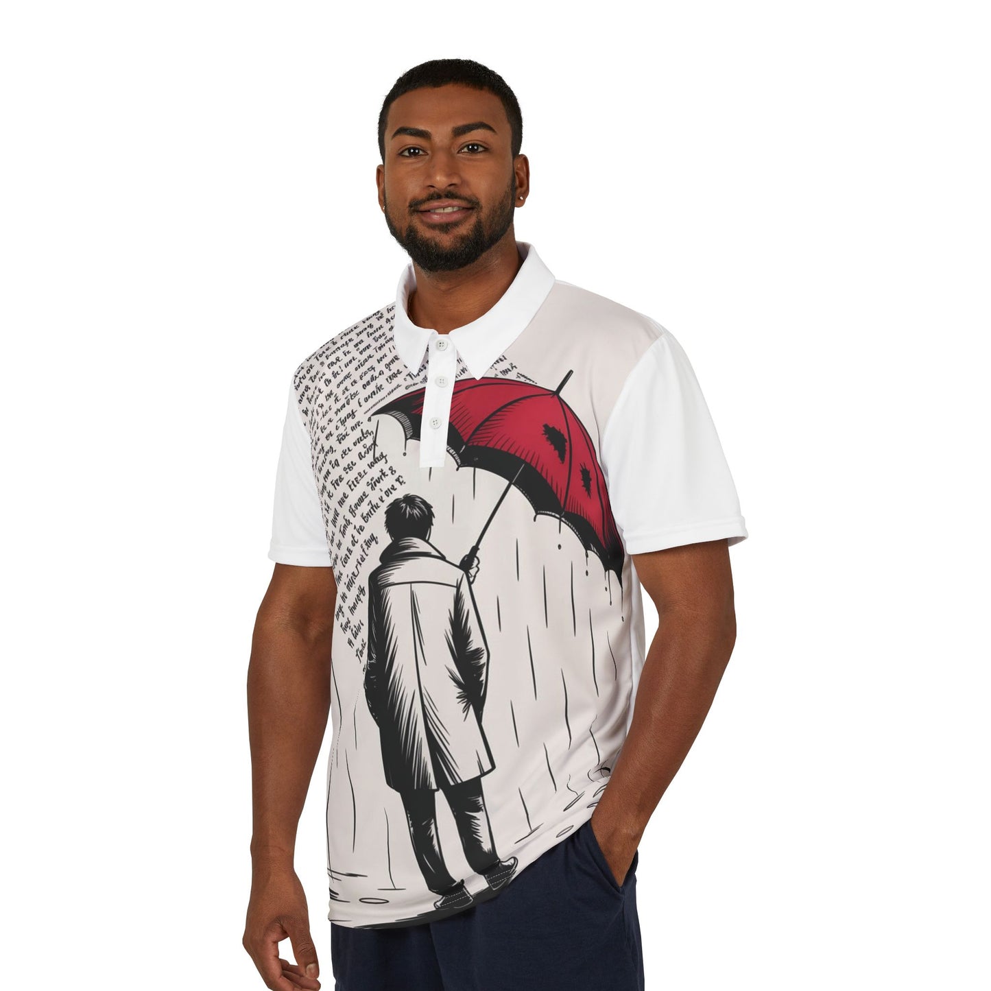 Rain Umbrella Polo Shirt
