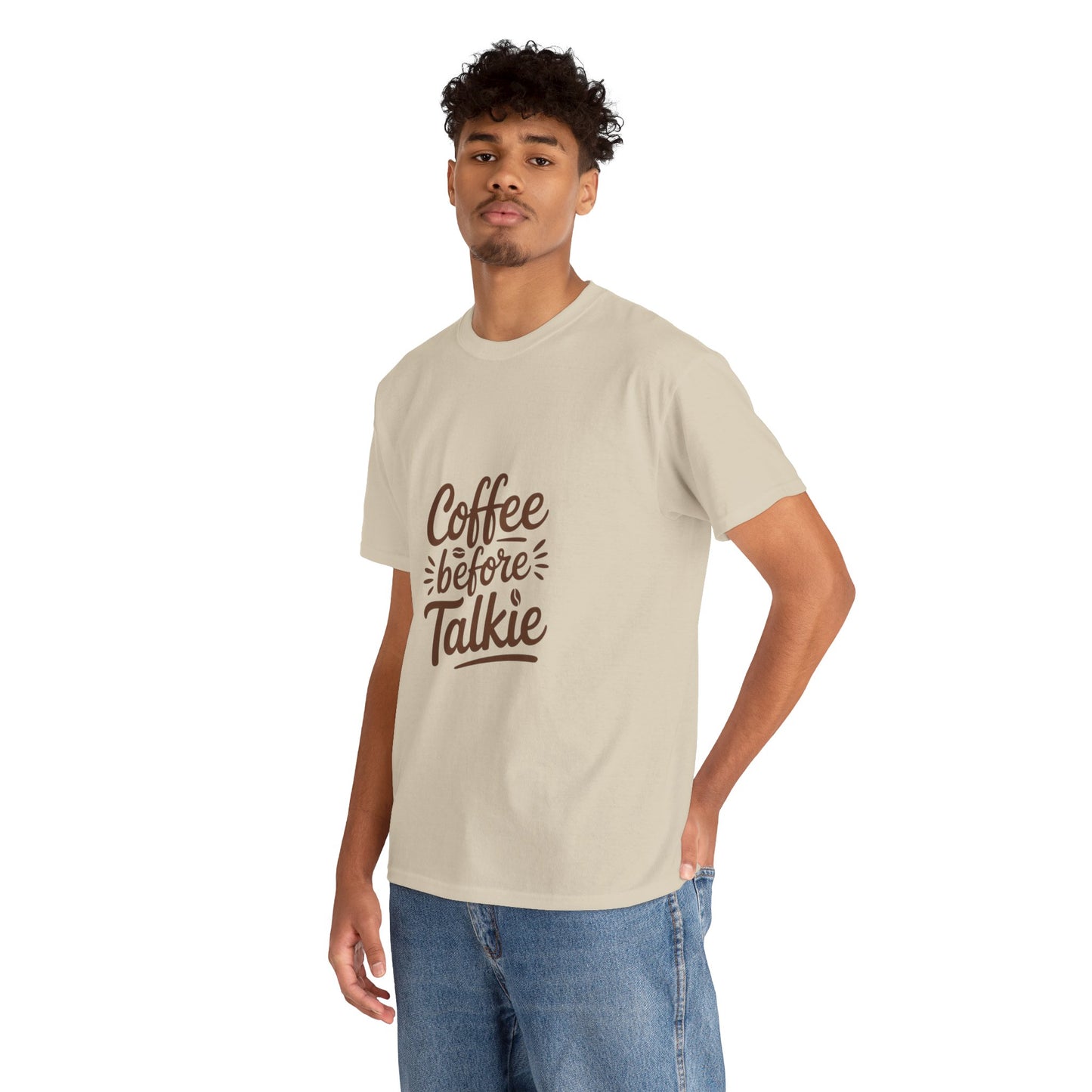 Coffee Before Talkie Unisex Heavy Cotton Tee