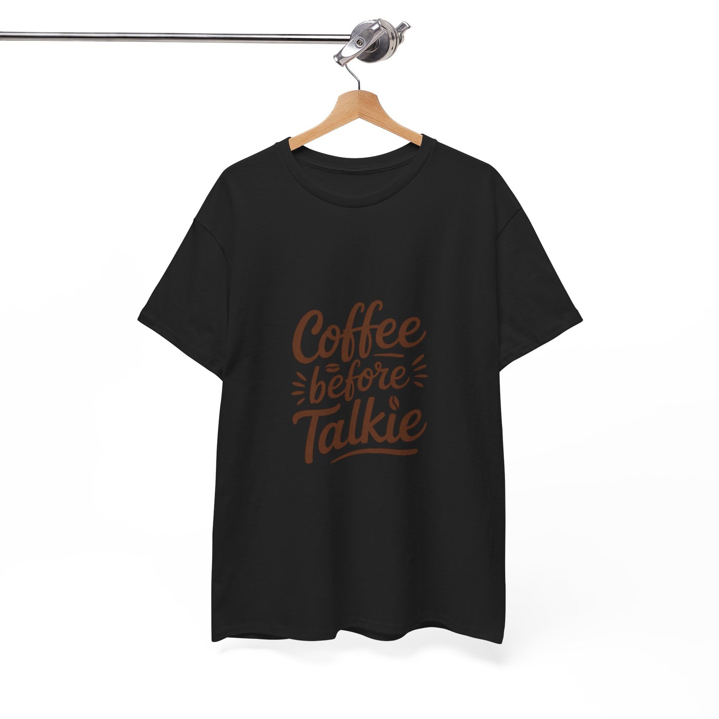 Coffee Before Talkie Unisex Heavy Cotton Tee