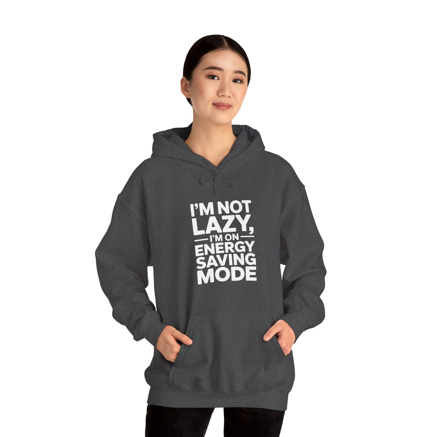 Energy Saving Mode Hoodie - Unisex Heavy Blend Sweatshirt