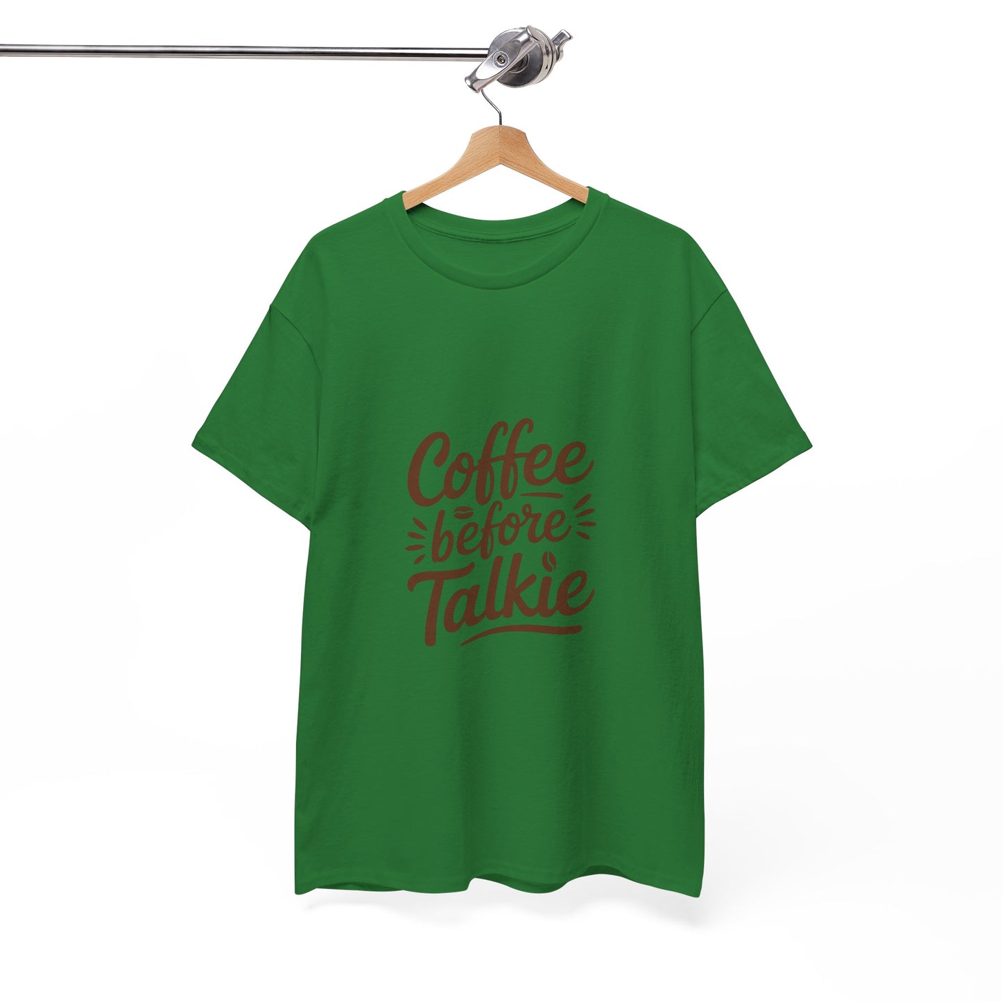 Coffee Before Talkie Unisex Heavy Cotton Tee