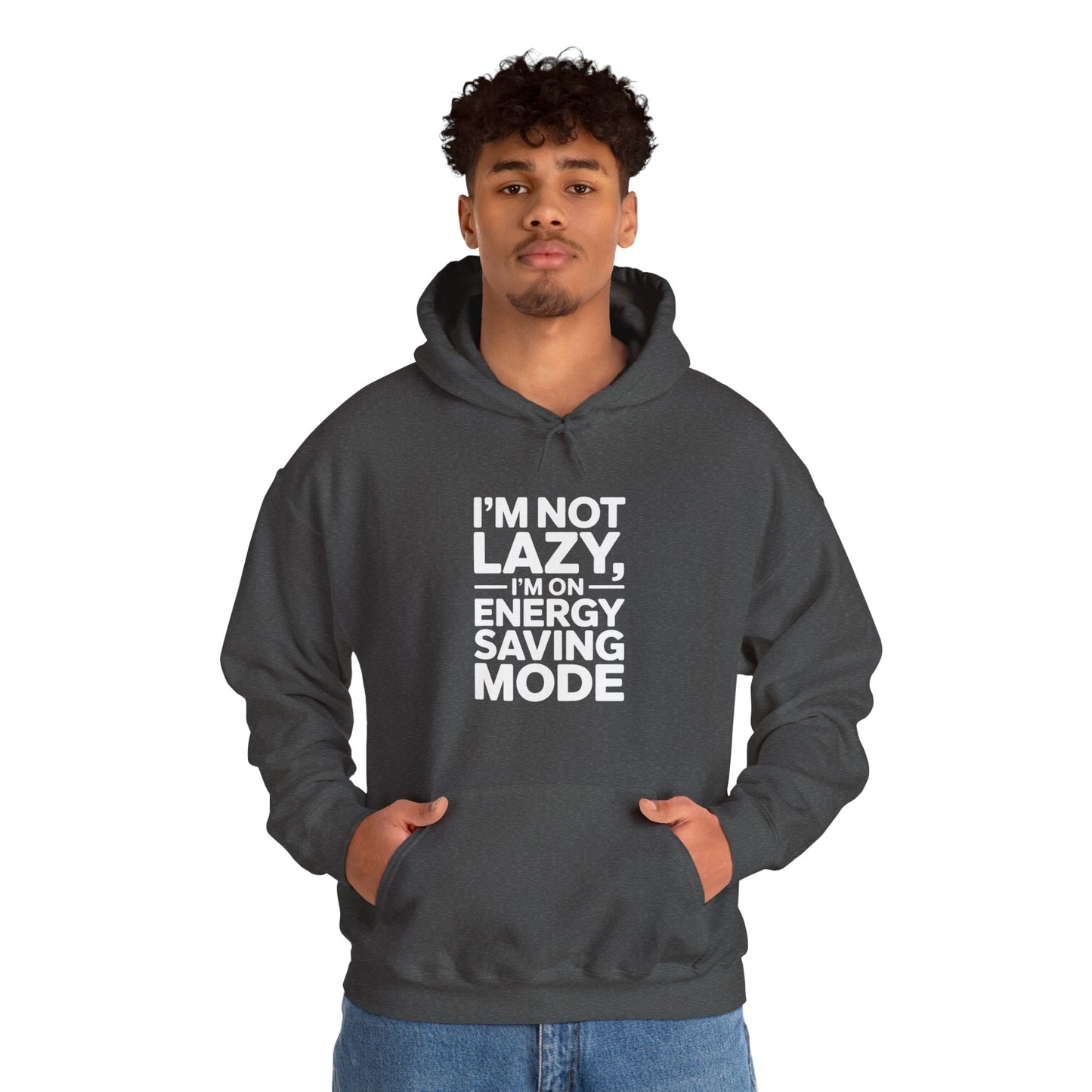 Energy Saving Mode Hoodie - Unisex Heavy Blend Sweatshirt