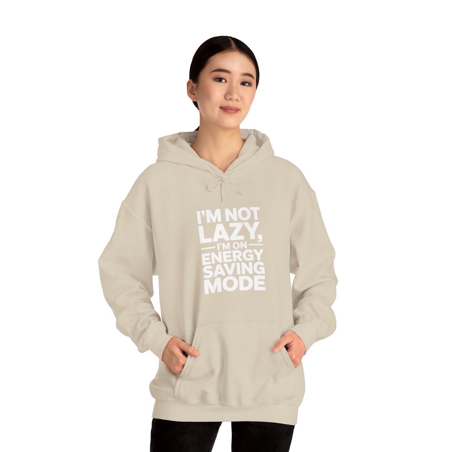 Energy Saving Mode Hoodie - Unisex Heavy Blend Sweatshirt