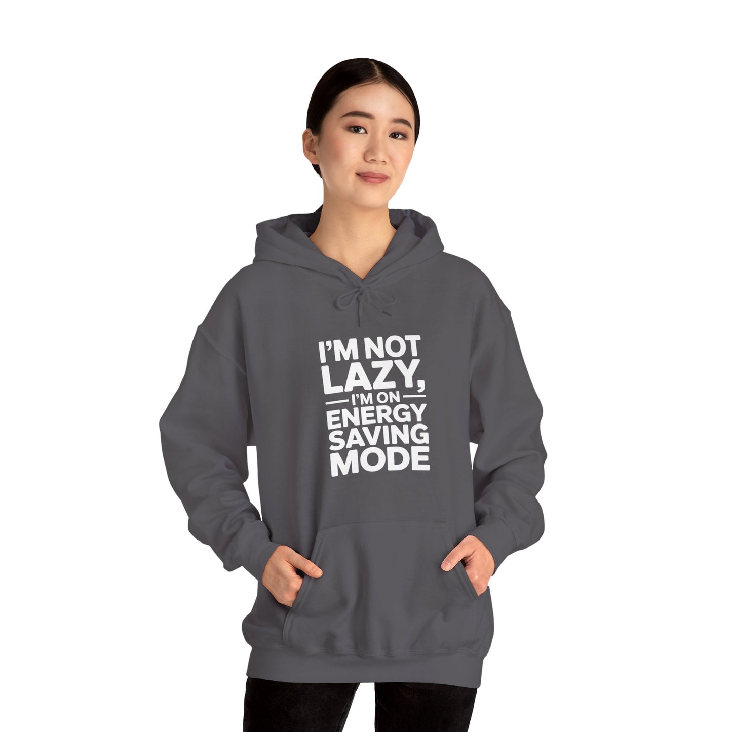 Energy Saving Mode Hoodie - Unisex Heavy Blend Sweatshirt