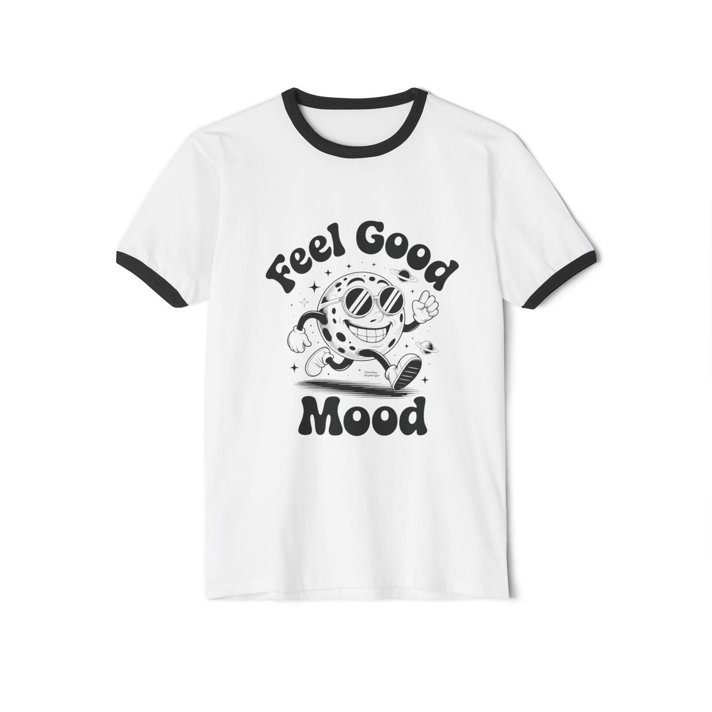 Feel Good Ringer T-Shirt Design