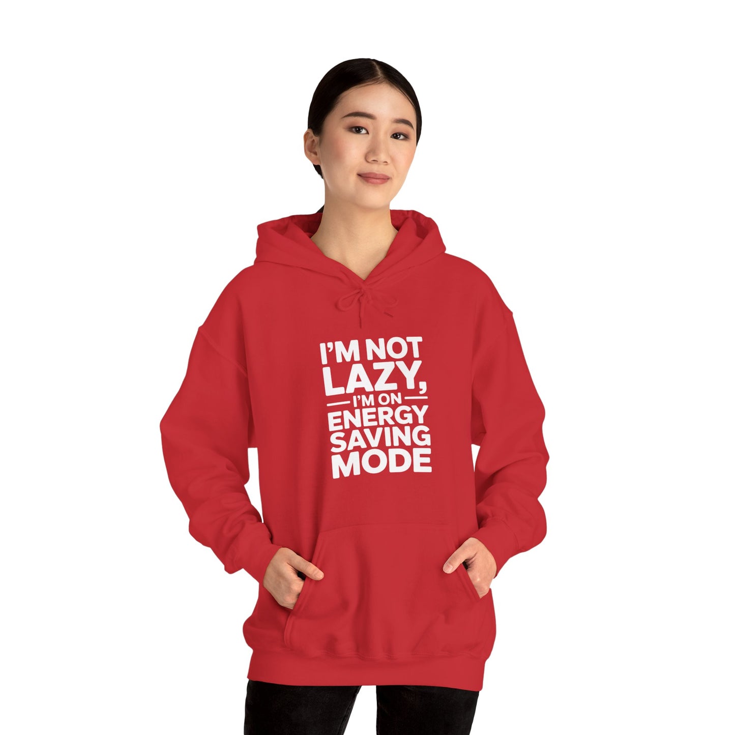 Energy Saving Mode Hoodie - Unisex Heavy Blend Sweatshirt