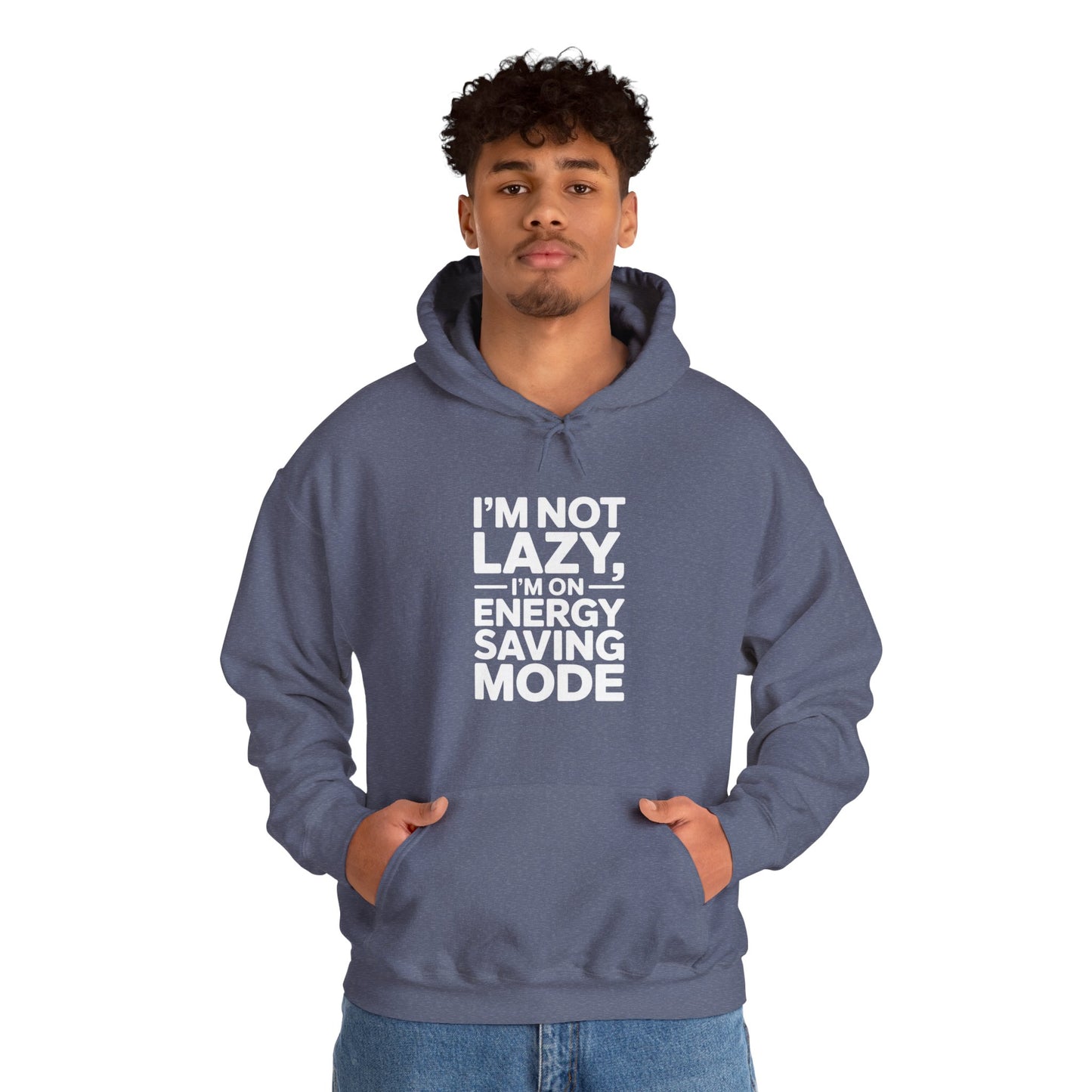 Energy Saving Mode Hoodie - Unisex Heavy Blend Sweatshirt