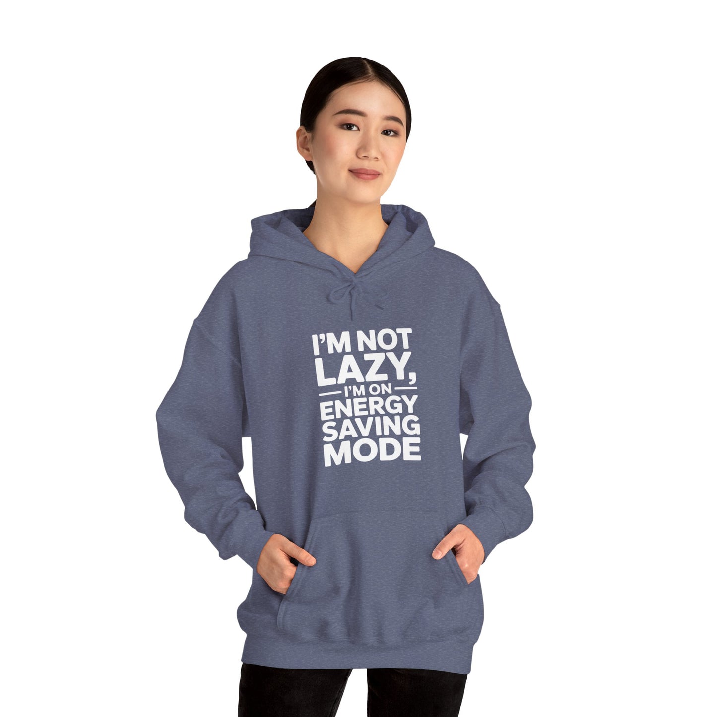 Energy Saving Mode Hoodie - Unisex Heavy Blend Sweatshirt