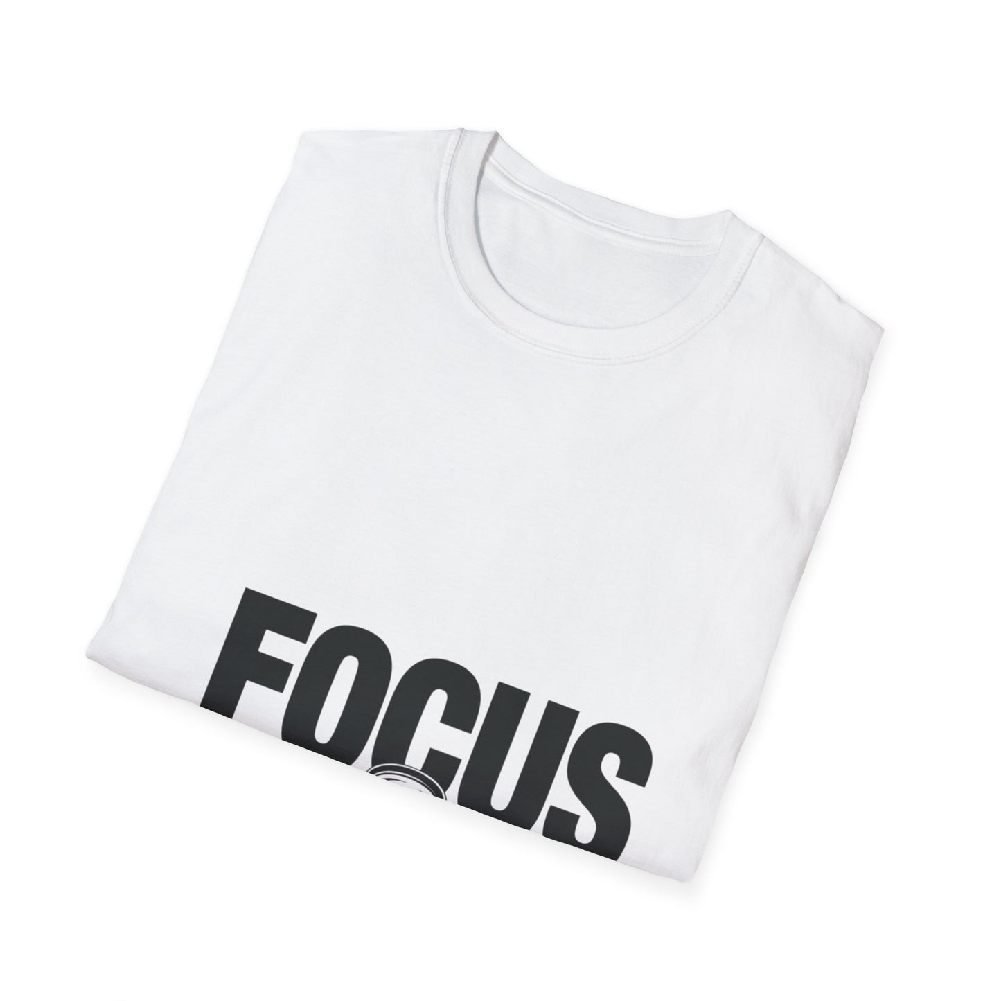 Focus Letter Unisex T-Shirt Design