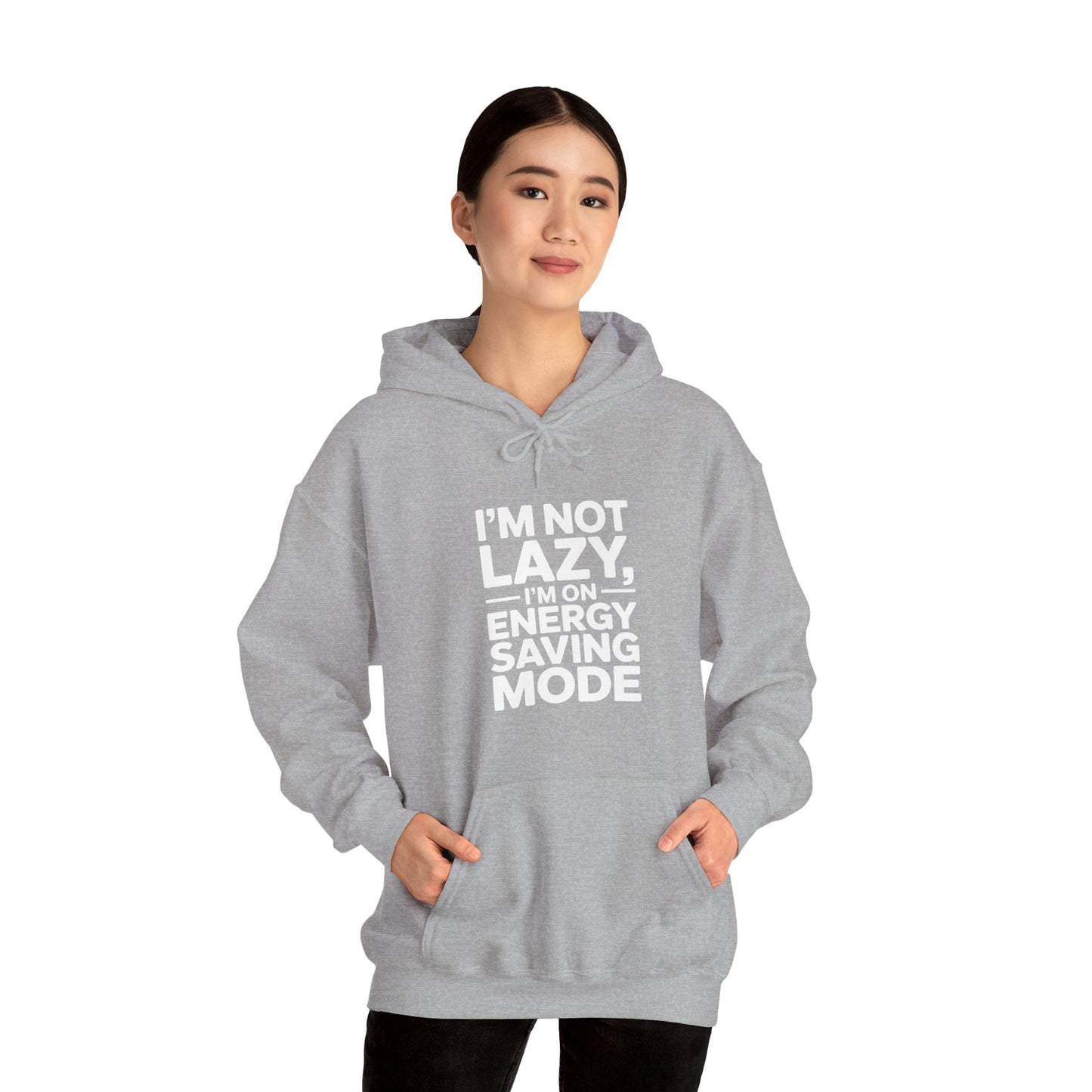 Energy Saving Mode Hoodie - Unisex Heavy Blend Sweatshirt