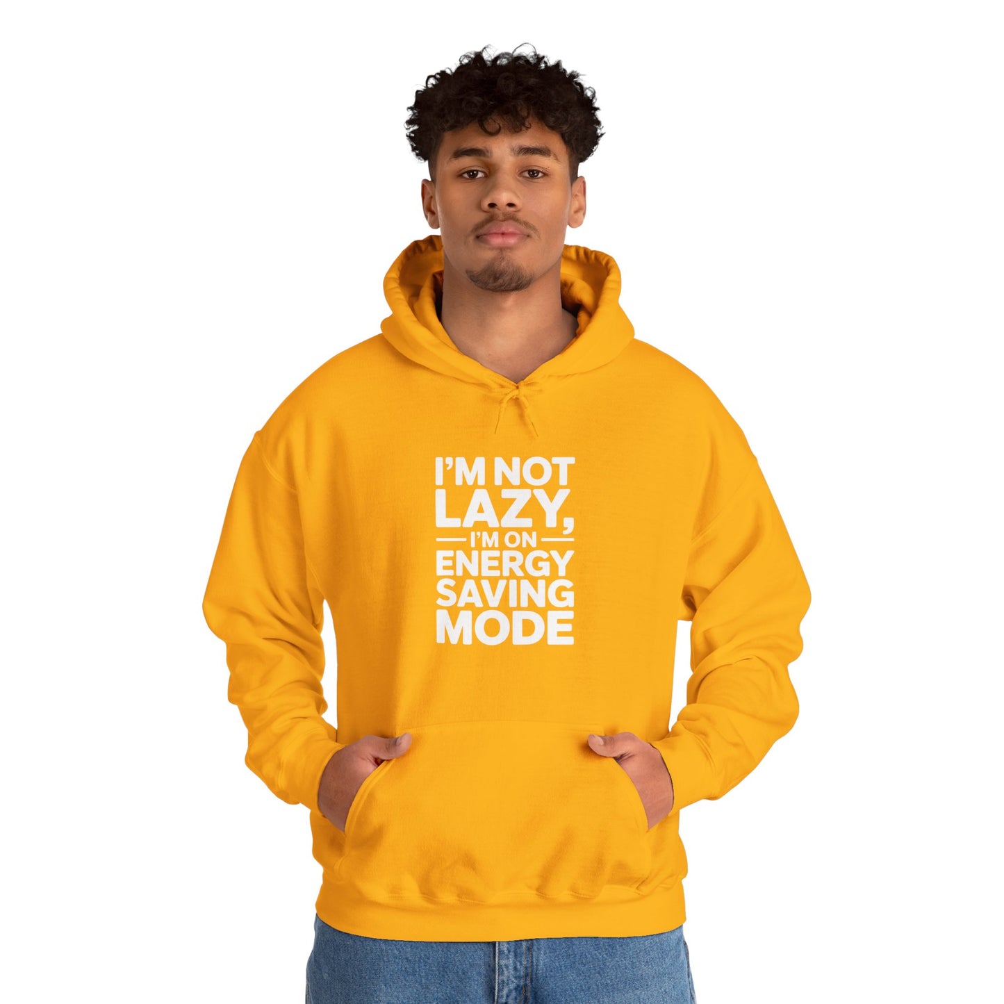 Energy Saving Mode Hoodie - Unisex Heavy Blend Sweatshirt