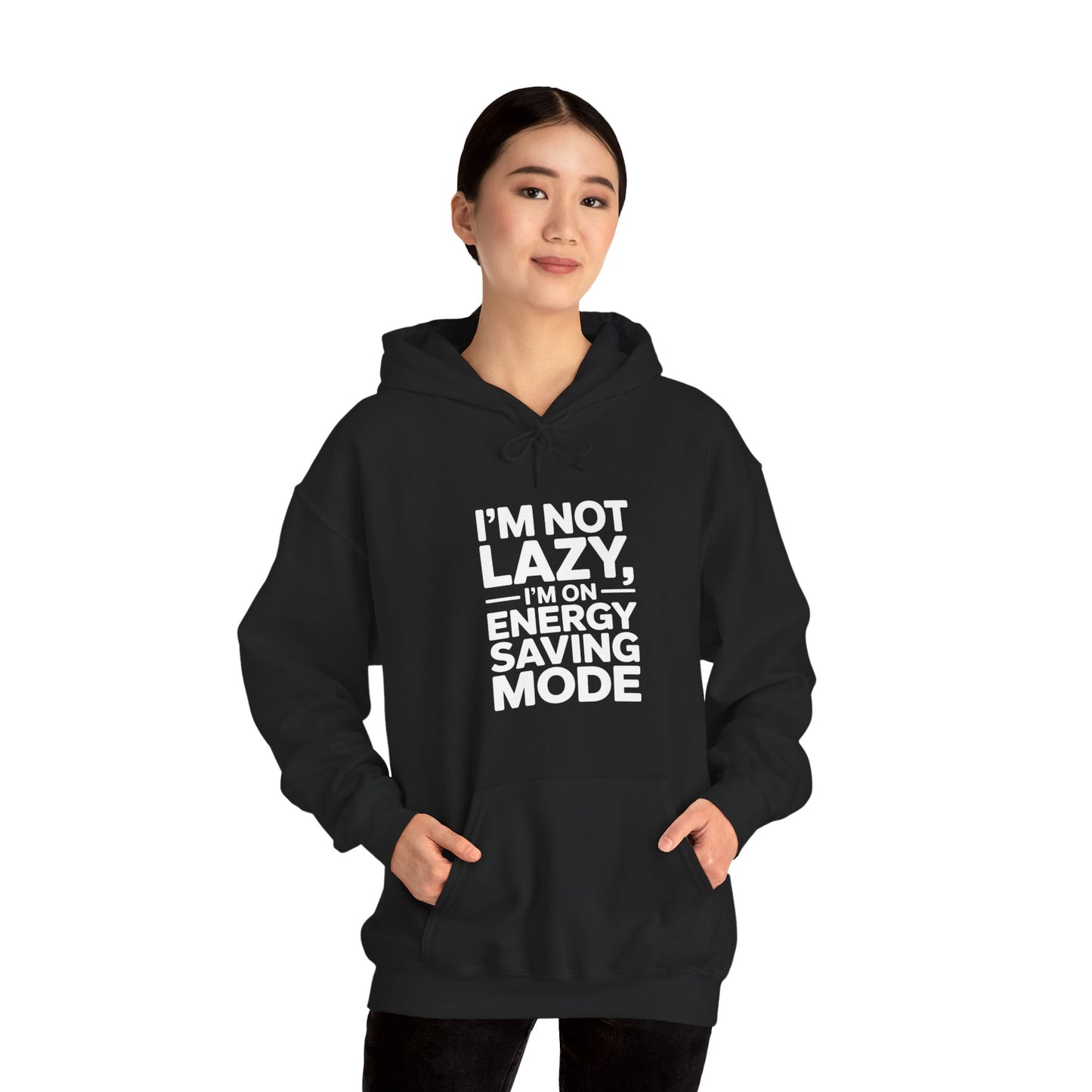 Energy Saving Mode Hoodie - Unisex Heavy Blend Sweatshirt