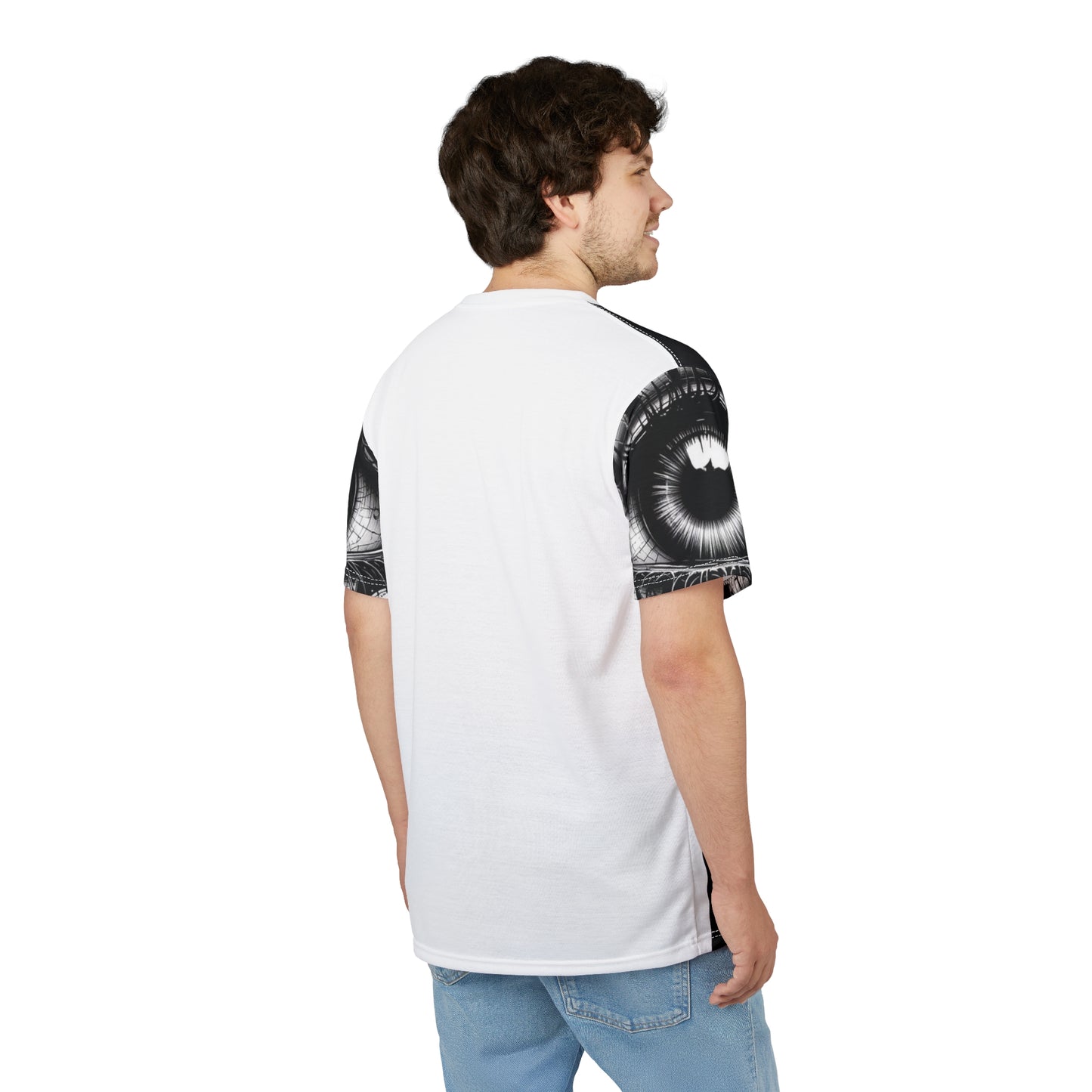 Open Your Eyes Unisex Tee, Graphic Tee, Streetwear, Unique Apparel, Eye-Catching Shirt, Gift for Trendsetters