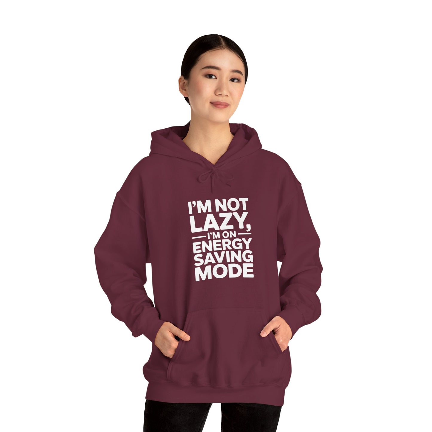 Energy Saving Mode Hoodie - Unisex Heavy Blend Sweatshirt