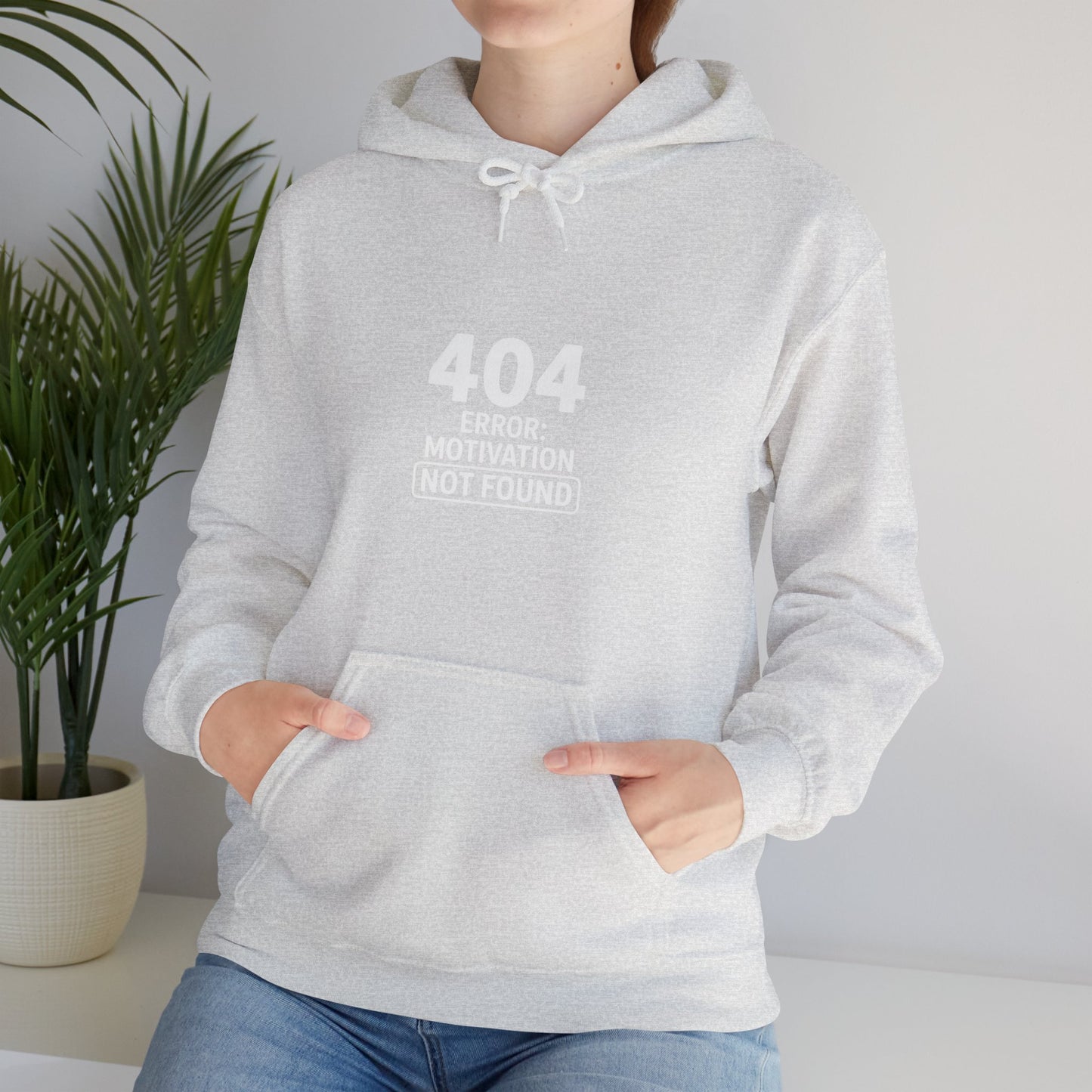 404 Motivation Not Found Hoodie