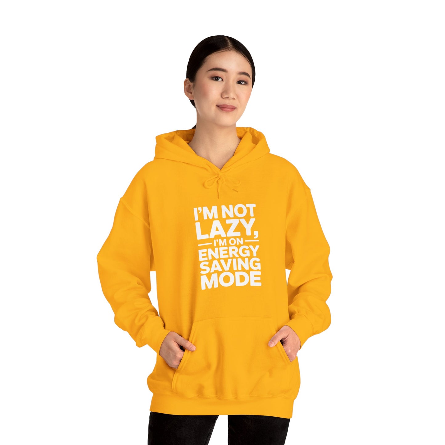 Energy Saving Mode Hoodie - Unisex Heavy Blend Sweatshirt
