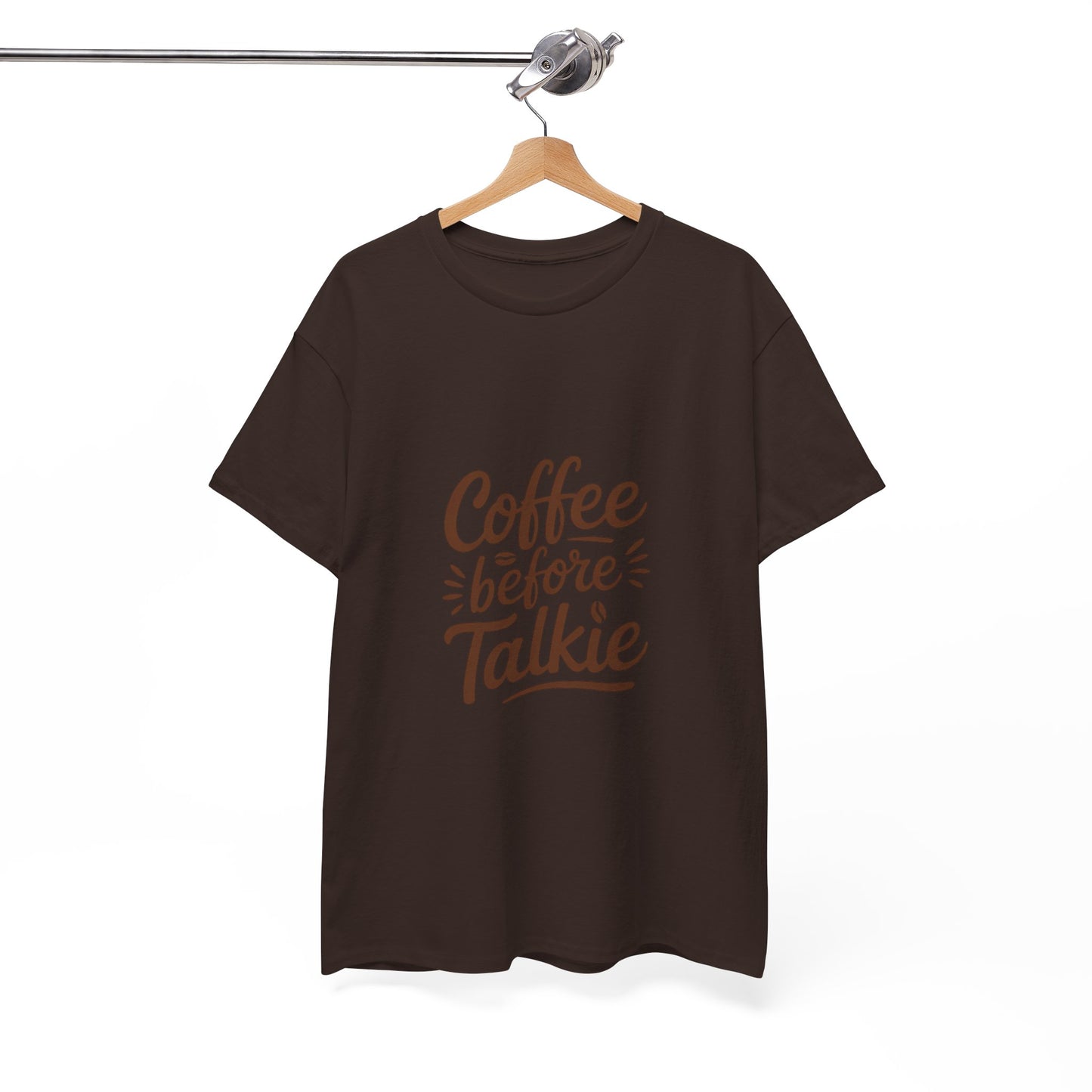 Coffee Before Talkie Unisex Heavy Cotton Tee