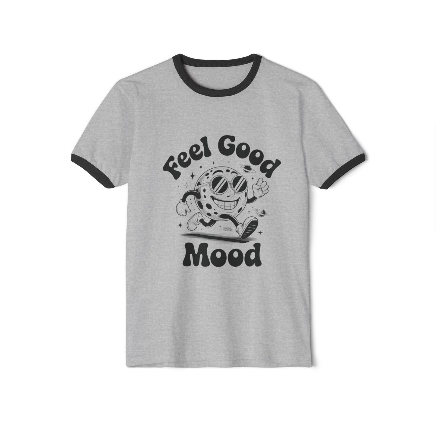 Feel Good Ringer T-Shirt Design