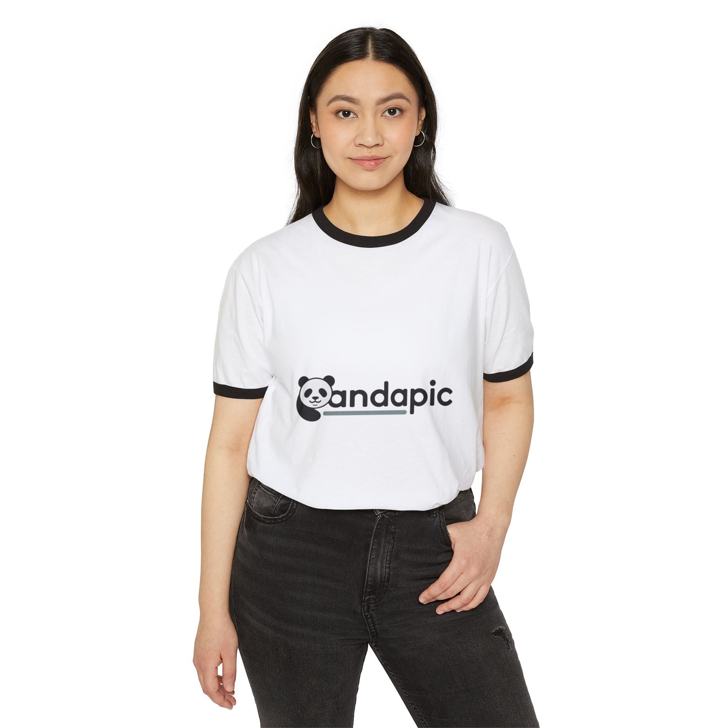 Panda Ringer T-Shirt
