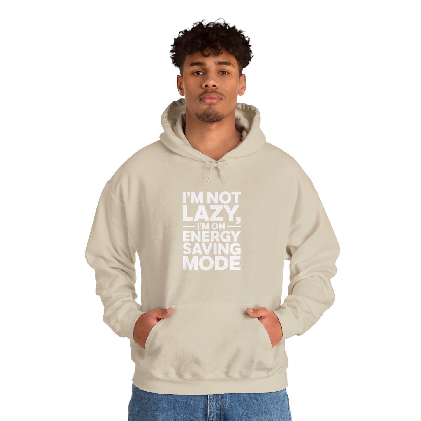 Energy Saving Mode Hoodie - Unisex Heavy Blend Sweatshirt