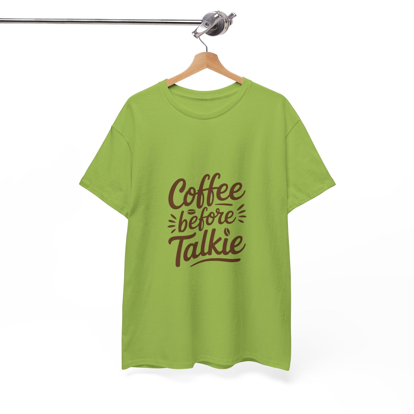 Coffee Before Talkie Unisex Heavy Cotton Tee